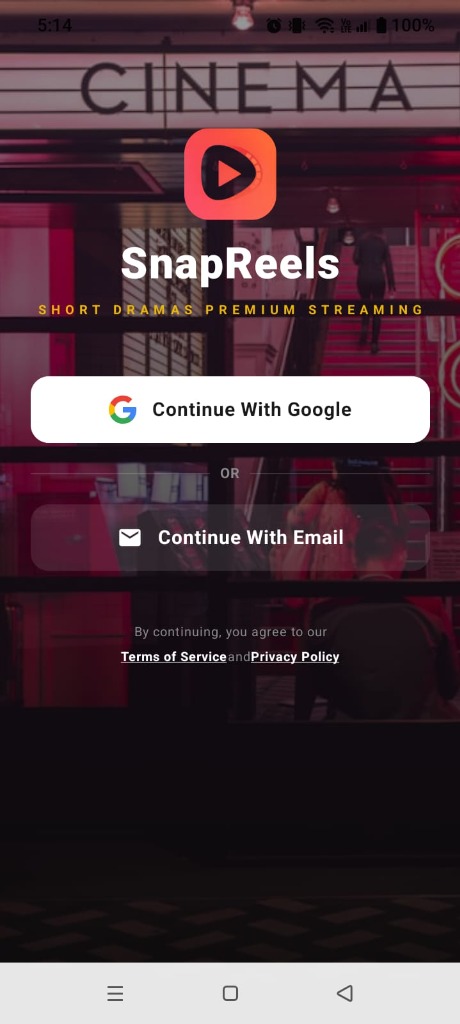 Snapreels Cinema Portal